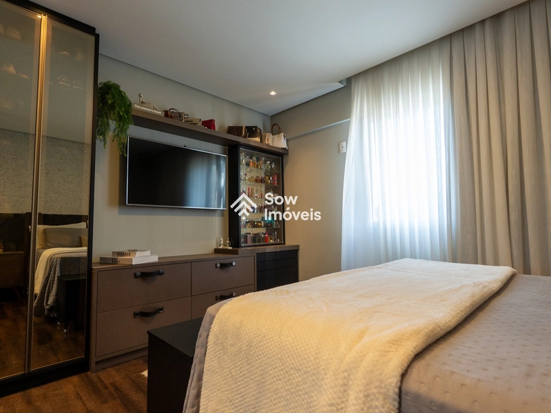 Apartamento 100% mobiliado no Centro de Brusque: 2ª foto da galeria de imagens do imóvel