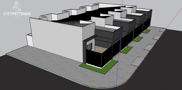 Conjunto de apartamentos - Em terreno de esquina: 6ª foto da galeria de imagens do imóvel