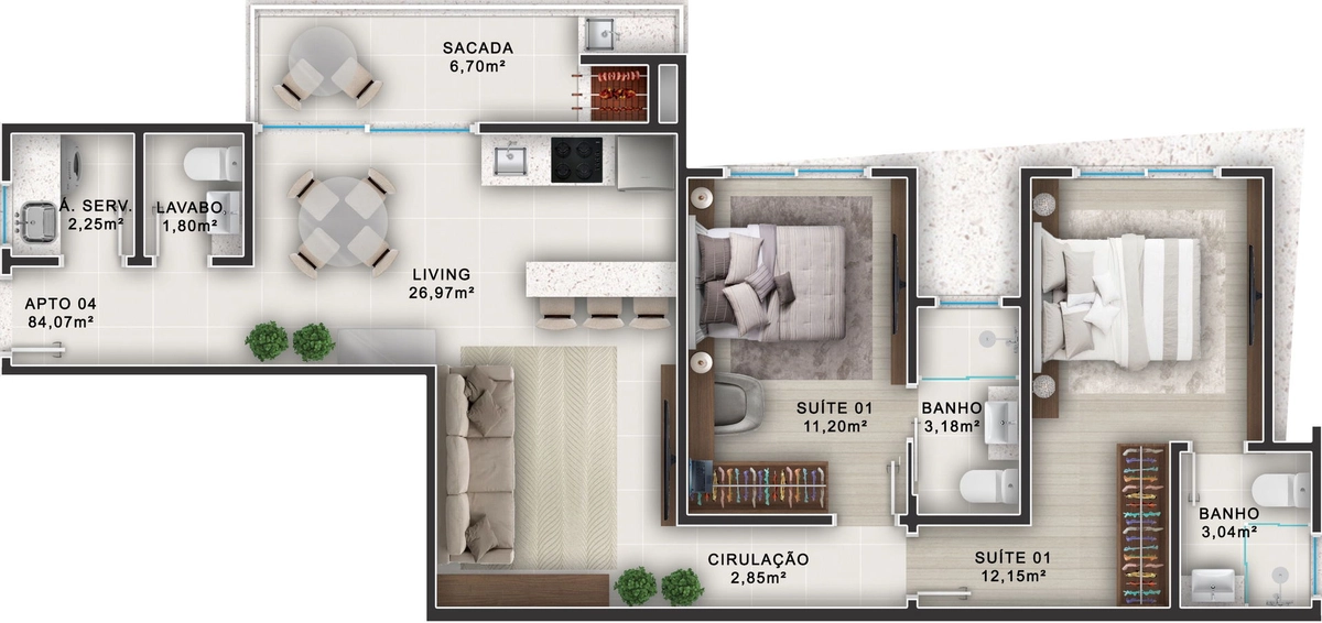 19ª foto do condomínio