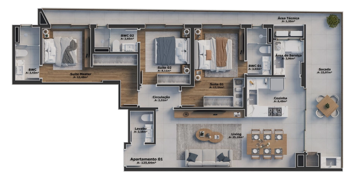 25ª foto do condomínio