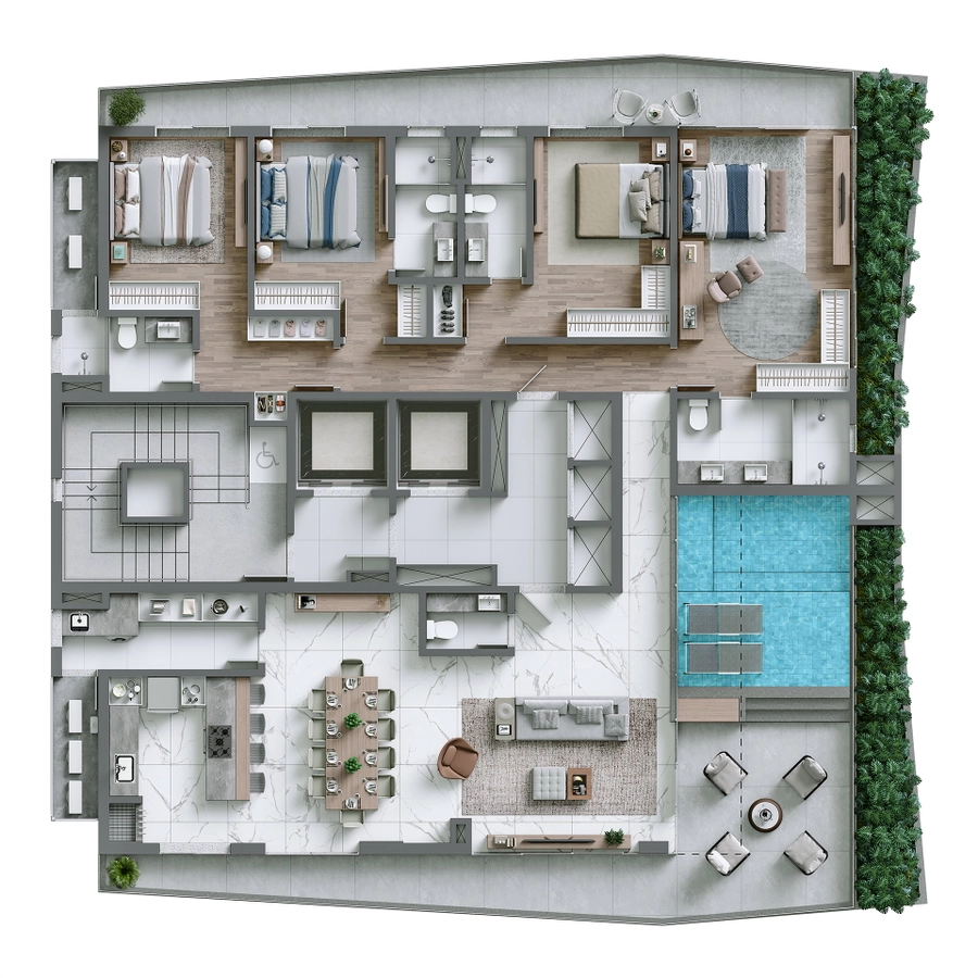 43ª foto do condomínio