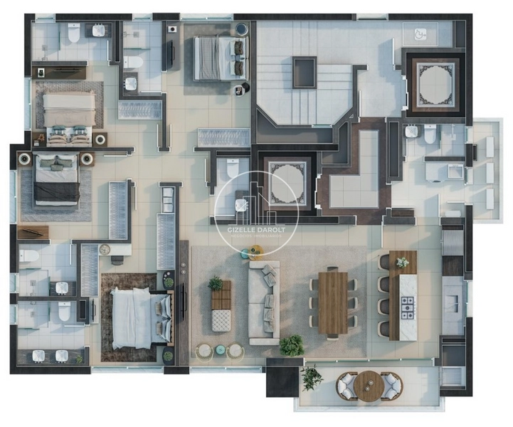 APARTAMENTO LANÇAMENTO, BAIRRO PIONEIROS -BALNEÁRIO CAMBORIÚ: 13ª foto da galeria de imagens do imóvel