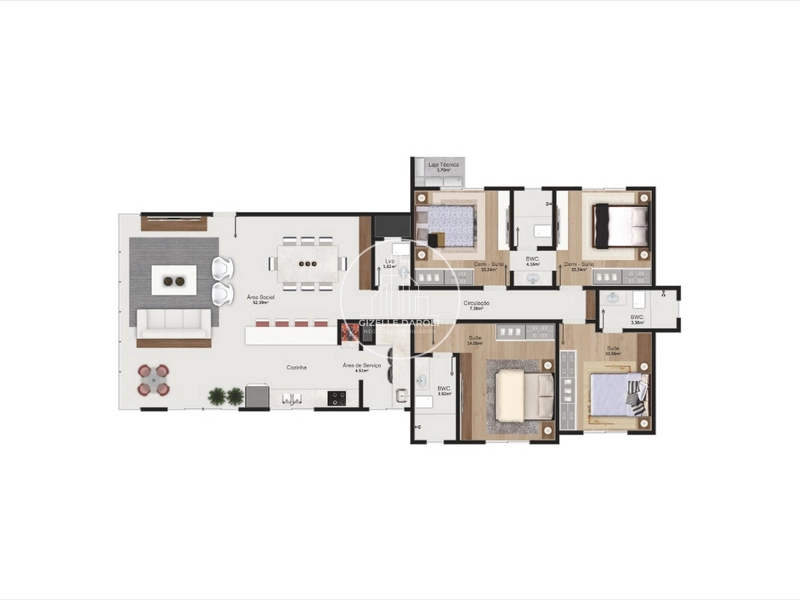 Apartamento pronto Pioneiros - Balneário Camboriú: 3ª foto da galeria de imagens do imóvel