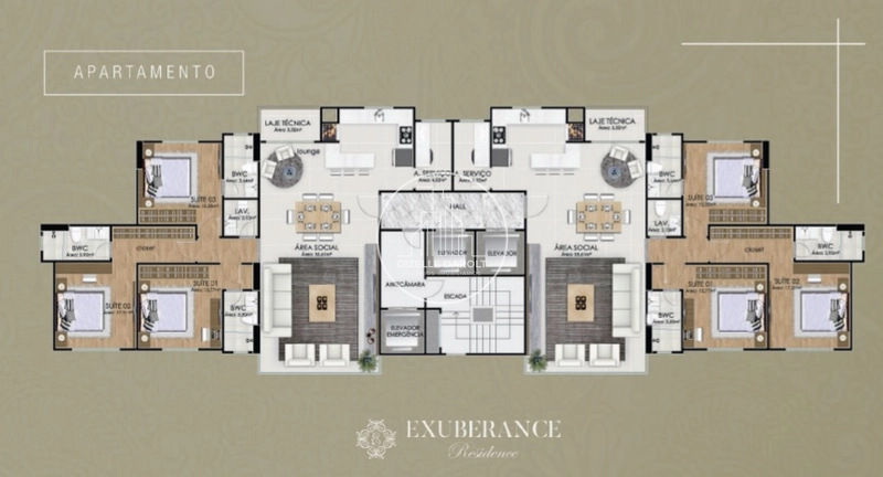 EXUBERANCE RESIDENCE: 4ª foto da galeria de imagens do imóvel