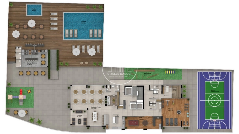 Apartamento em construção, centro Balneário Camboriú: 21ª foto da galeria de imagens do imóvel