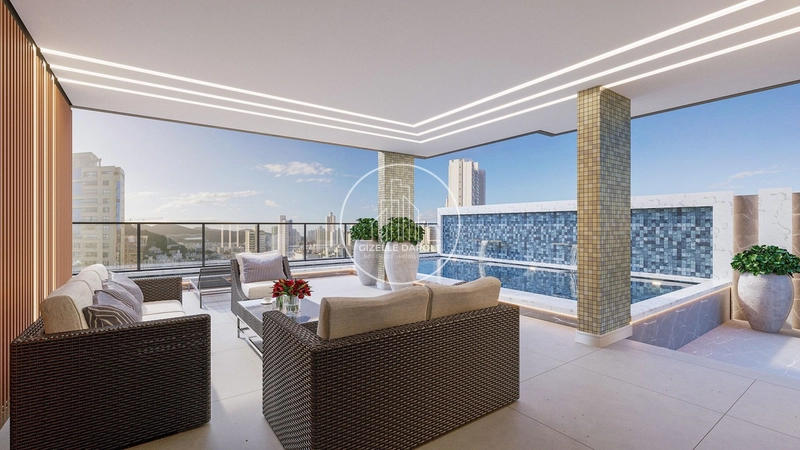 Apartamento 3 ou 4 suites em construção, região central de Balneário: 2ª foto da galeria de imagens do imóvel