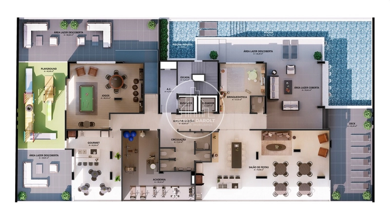Apartamento 3 ou 4 suites em construção, região central de Balneário: 19ª foto da galeria de imagens do imóvel