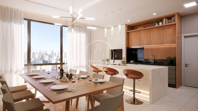 Apartamento 3 ou 4 suites em construção, região central de Balneário: 3ª foto da galeria de imagens do imóvel