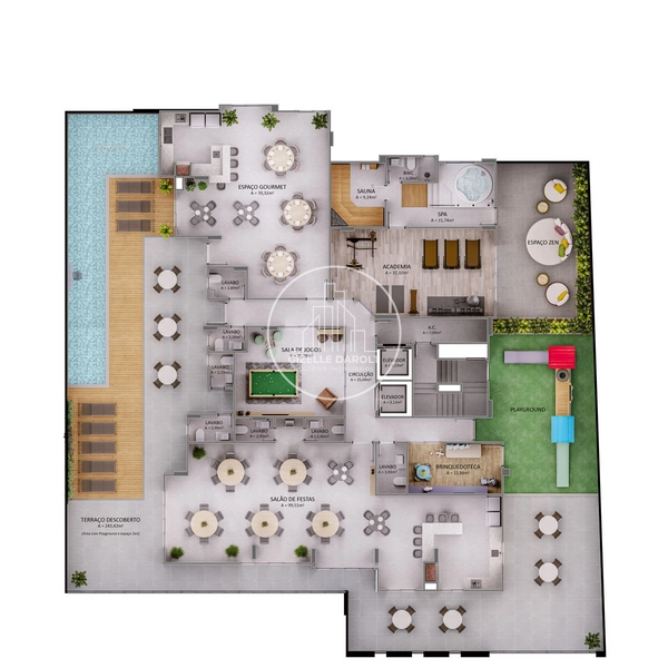 Apartamento em Construção na Praia Brava.: 26ª foto da galeria de imagens do imóvel
