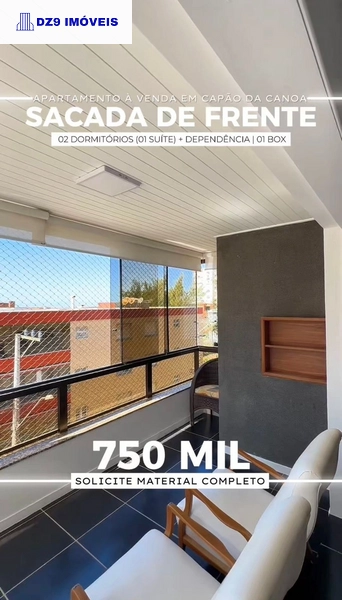 Apartamento 2 dorm com suíte na Zona Nova, a 1 quadra do mar: 2ª foto da galeria de imagens do imóvel