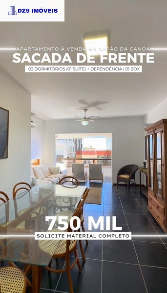 Apartamento 2 dorm com suíte na Zona Nova, a 1 quadra do mar: 4ª foto da galeria de imagens do imóvel