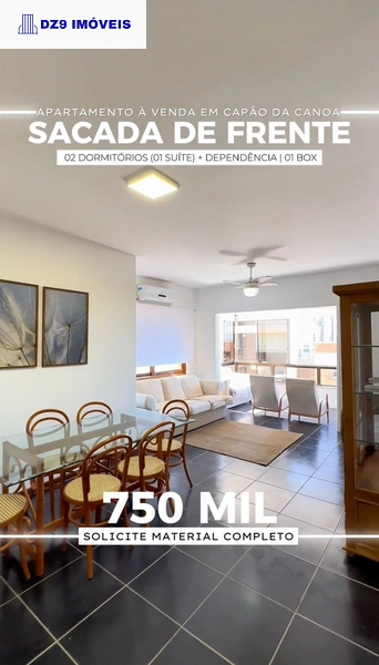 Apartamento 2 dorm com suíte na Zona Nova, a 1 quadra do mar: 5ª foto da galeria de imagens do imóvel