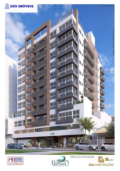 Apartamento em obra no Ed. Báltico, entrega em 2026: 1ª foto da galeria de imagens do imóvel