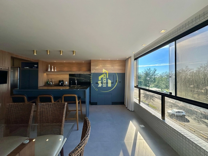 Apartamento 3d, mob. e dec., beira mar de Capão da Canoa: 2ª foto da galeria de imagens do imóvel