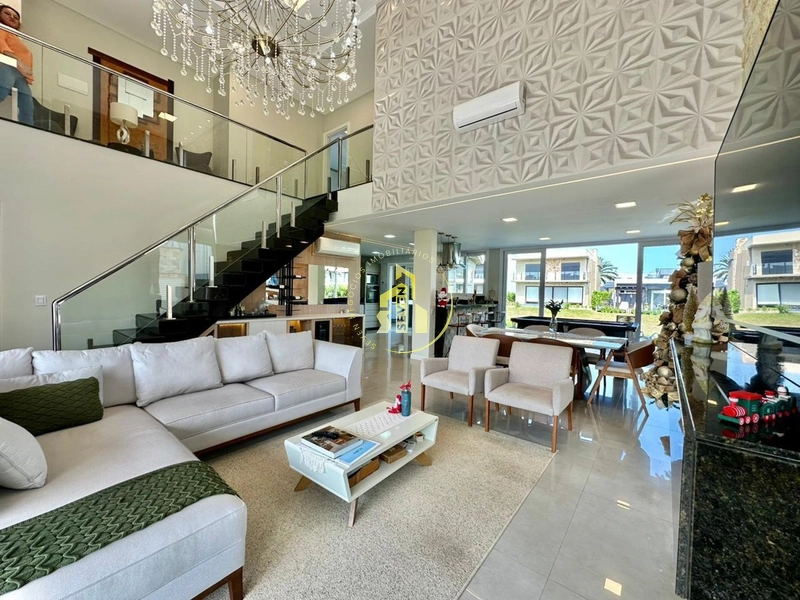 Casa 4 dormitórios, mobiliada e decor., beira lago, Capão Ilhas Resort