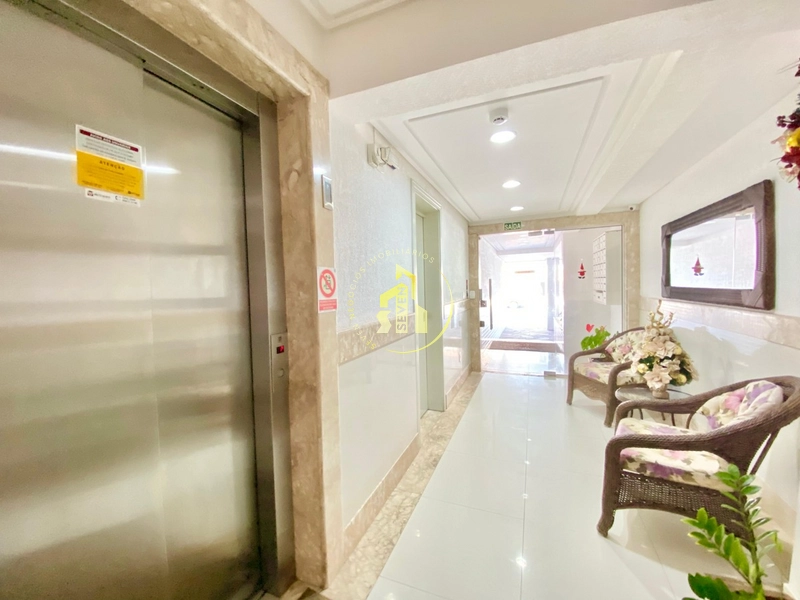 APARTAMENTO COM SACADA DE FRENTE E  VISTA ETERNA MAR: 24ª foto da galeria de imagens do imóvel