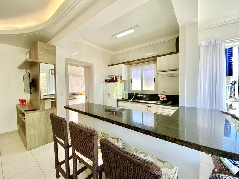 APARTAMENTO COM SACADA DE FRENTE E  VISTA ETERNA MAR: 12ª foto da galeria de imagens do imóvel