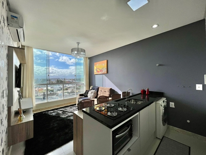 BELÍSSIMO APARTAMENTO MOBILIADO E DECORADO: 2ª foto da galeria de imagens do imóvel