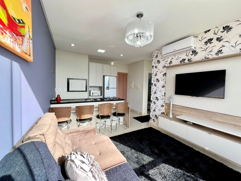 BELÍSSIMO APARTAMENTO MOBILIADO E DECORADO: 4ª foto da galeria de imagens do imóvel