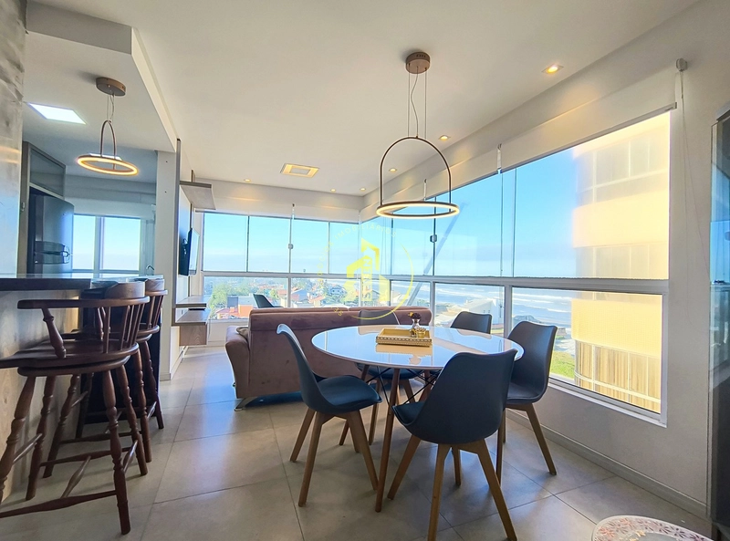 Apartamento com vista para o mar e a praia de capão da Canoa: 3ª foto da galeria de imagens do imóvel