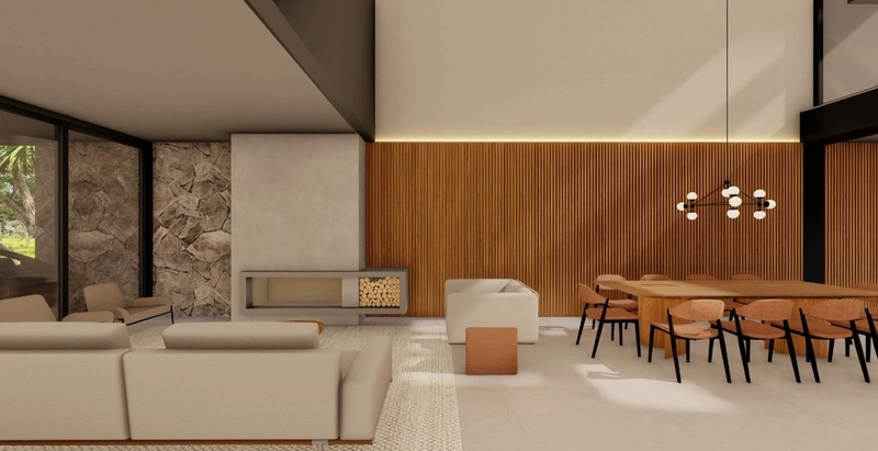 Excelente Sobrado beira lago à venda no Condomínio Sunset: 6ª foto da galeria de imagens do imóvel