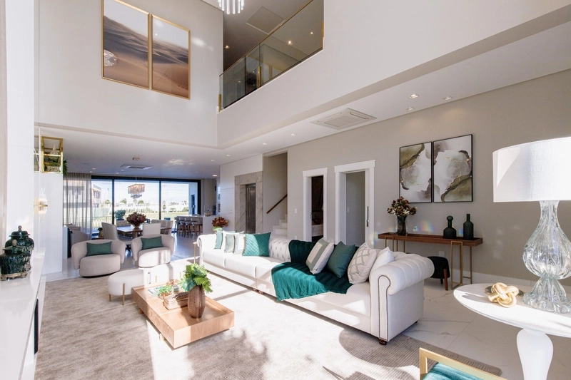 BELISSIMA MANSÃO NEOCLÁSSICA BEIRA LAGO NO CONDOMINIO SENSE: 25ª foto da galeria de imagens do imóvel