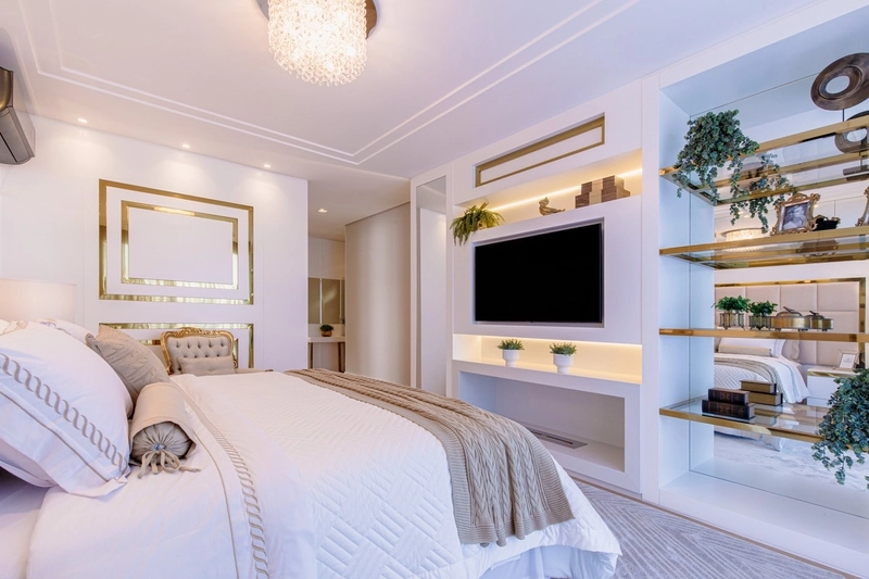 BELISSIMA MANSÃO NEOCLÁSSICA BEIRA LAGO NO CONDOMINIO SENSE: 9ª foto da galeria de imagens do imóvel