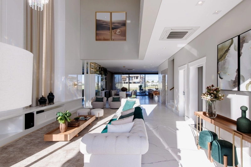 BELISSIMA MANSÃO NEOCLÁSSICA BEIRA LAGO NO CONDOMINIO SENSE: 27ª foto da galeria de imagens do imóvel