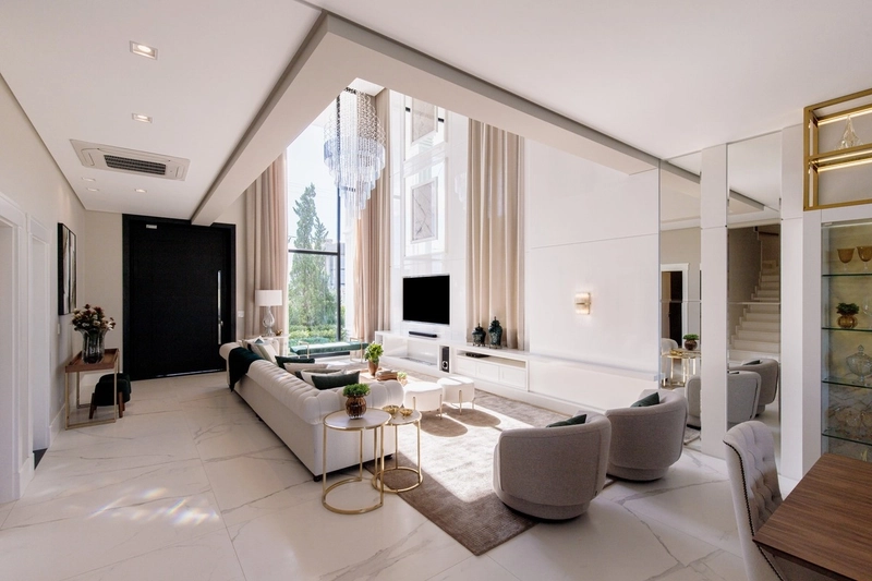 BELISSIMA MANSÃO NEOCLÁSSICA BEIRA LAGO NO CONDOMINIO SENSE: 24ª foto da galeria de imagens do imóvel