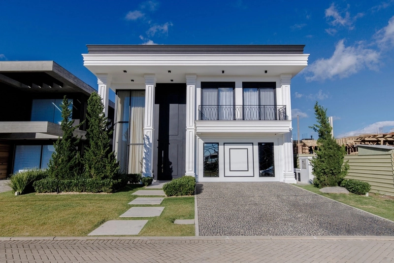 BELISSIMA MANSÃO NEOCLÁSSICA BEIRA LAGO NO CONDOMINIO SENSE: 30ª foto da galeria de imagens do imóvel