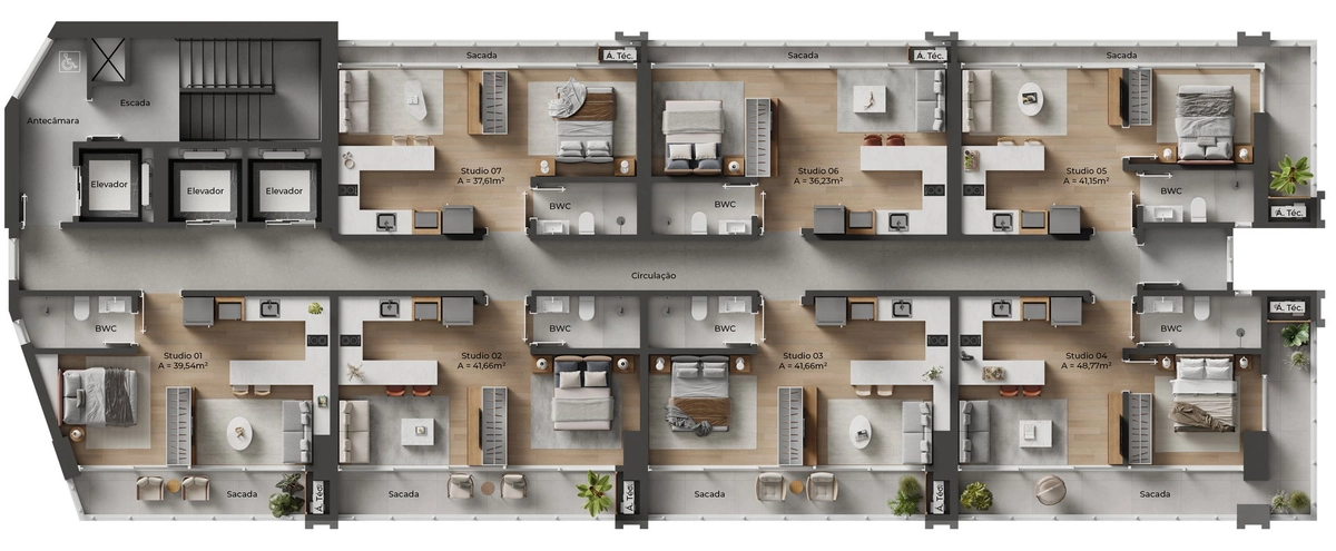 21ª foto do condomínio