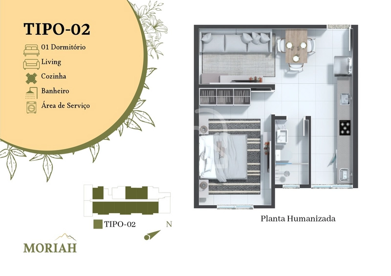 RESIDENCIAL MORIAH: 12ª foto da galeria de imagens do imóvel