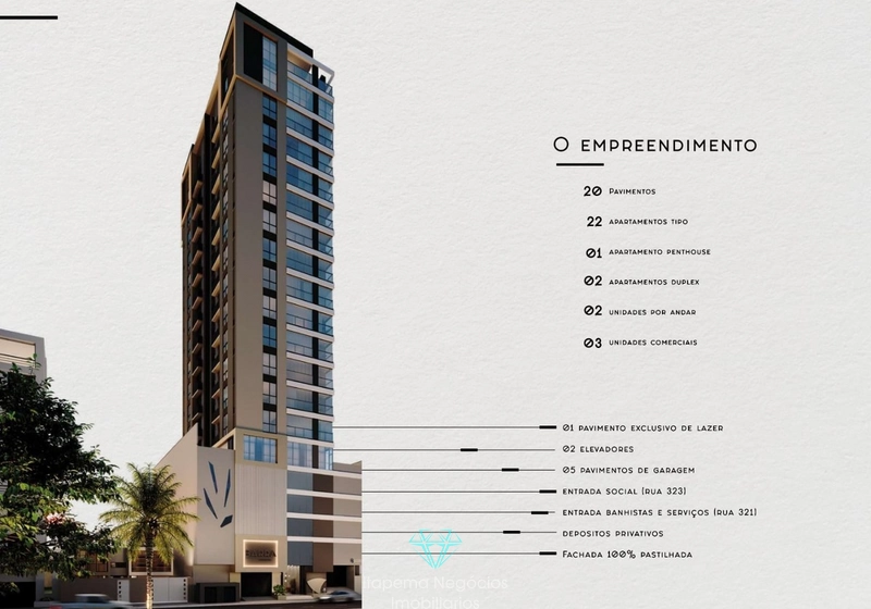 Apartamento com 3 suítes em Itapema - Quadra mar: 21ª foto da galeria de imagens do imóvel