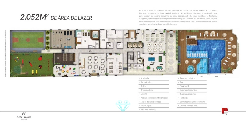 Apartamento 2 suítes , mais 2 Demi suíte, 1 vaga.: 17ª foto da galeria de imagens do imóvel