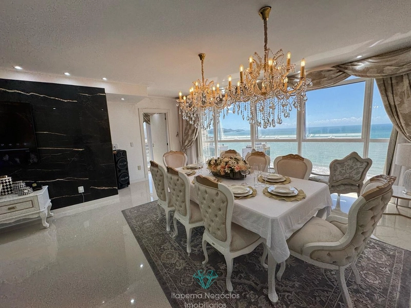Apartamento com vista mar, 4 suítes 3 vagas. Itapema: 2ª foto da galeria de imagens do imóvel