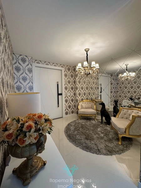 Apartamento com vista mar, 4 suítes 3 vagas. Itapema: 5ª foto da galeria de imagens do imóvel