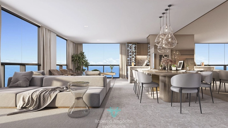 Apartamento 35 metros da praia. Quadra do mar: 11ª foto da galeria de imagens do imóvel