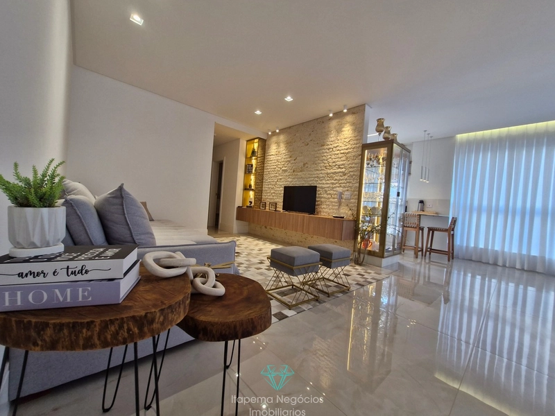 4 suítes 3 vagas - Mobiliado e decorado com vista mar.: 18ª foto da galeria de imagens do imóvel