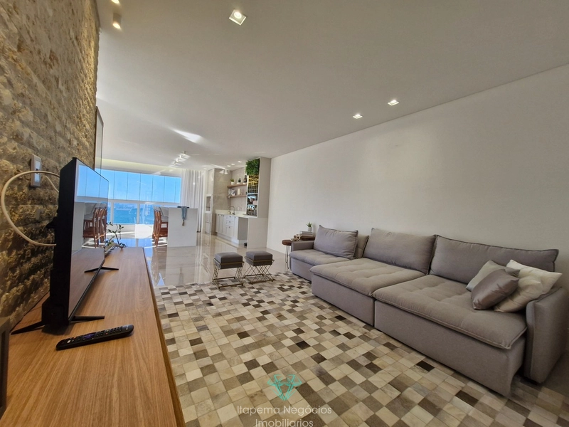 4 suítes 3 vagas - Mobiliado e decorado com vista mar.: 2ª foto da galeria de imagens do imóvel