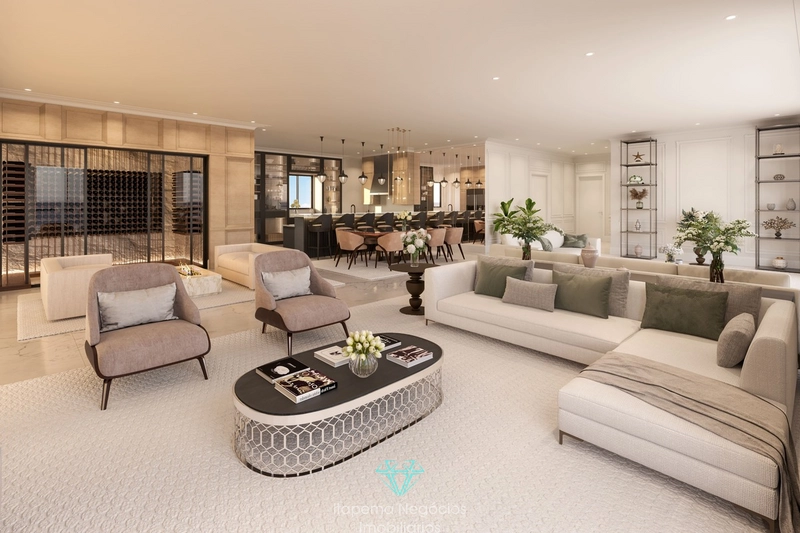 Apartamento de alto luxo e, com um cenário de beleza única, 04 Suítes.: 11ª foto da galeria de imagens do imóvel