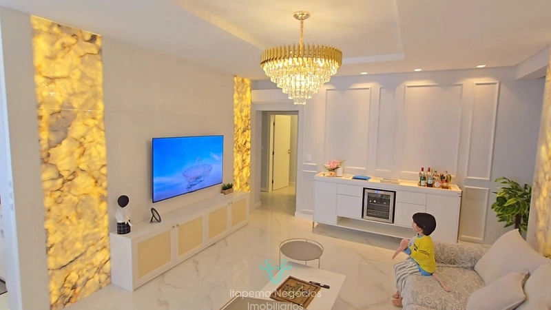 APARTAMENTO FINAMENTE MOBILIADO COM 4 SUITES - ITAPEMA, MEIA PRAIA!: 2ª foto da galeria de imagens do imóvel