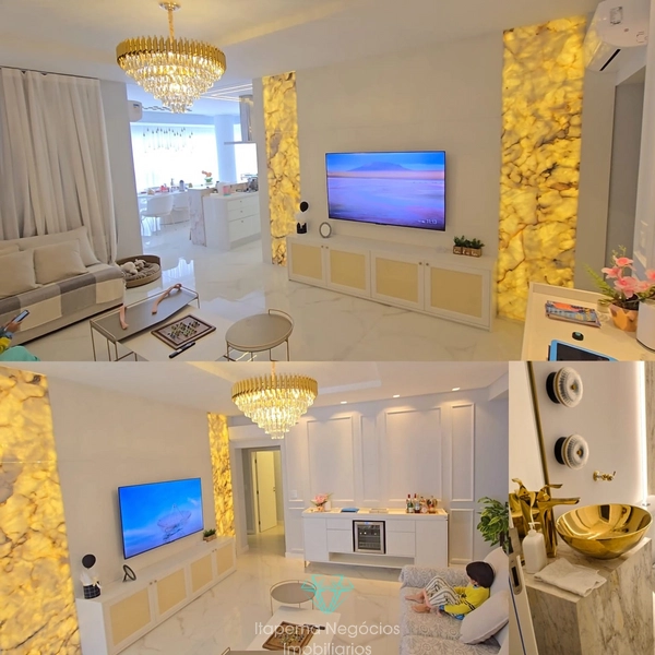 APARTAMENTO FINAMENTE MOBILIADO COM 4 SUITES - ITAPEMA, MEIA PRAIA!: 12ª foto da galeria de imagens do imóvel