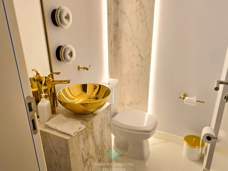 APARTAMENTO FINAMENTE MOBILIADO COM 4 SUITES - ITAPEMA, MEIA PRAIA!: 16ª foto da galeria de imagens do imóvel