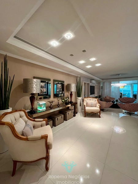 Apartamento com 04 Suítes Finamente Mobiliado, com vista mar: 1ª foto da galeria de imagens do imóvel