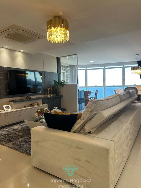 Apartamento com vista mar, 4 suítes 3 vagas. Itapema: 5ª foto da galeria de imagens do imóvel