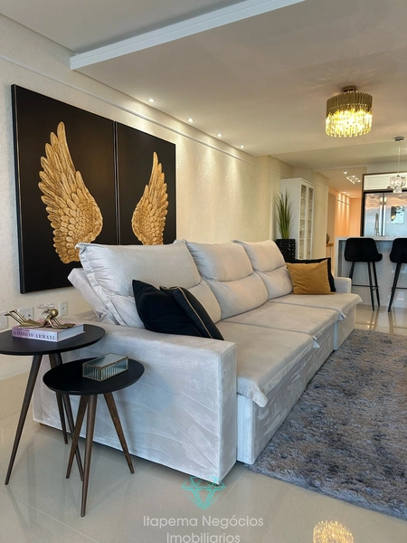Apartamento com vista mar, 4 suítes 3 vagas. Itapema: 6ª foto da galeria de imagens do imóvel