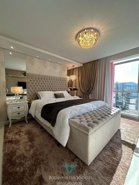 Apartamento com vista mar, 4 suítes 3 vagas. Itapema: 15ª foto da galeria de imagens do imóvel