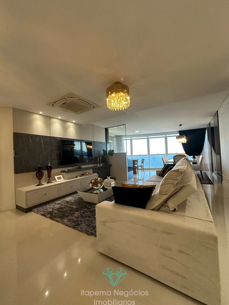 Apartamento com vista mar, 4 suítes 3 vagas. Itapema: 4ª foto da galeria de imagens do imóvel
