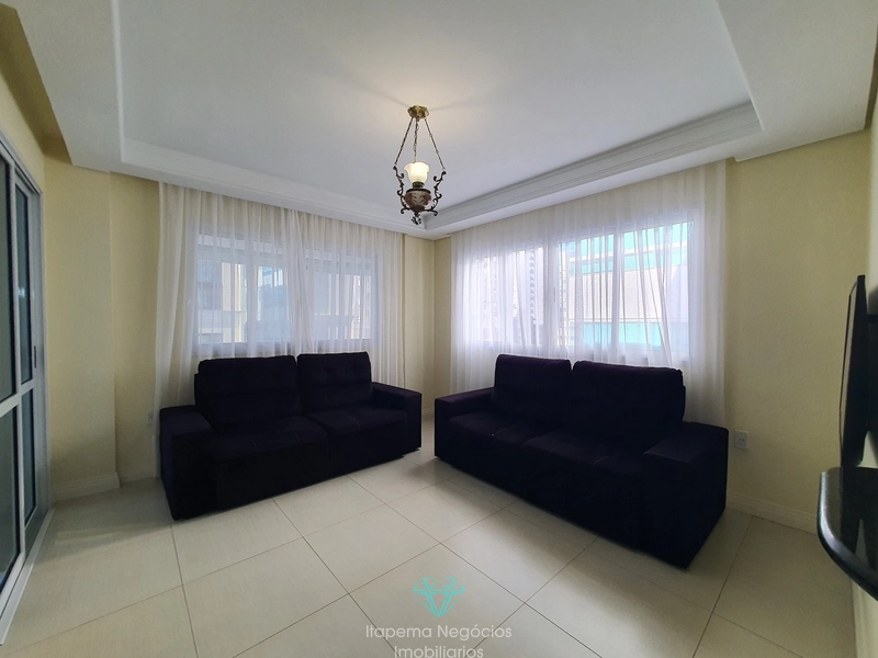 Apartamento mobiliado e equipado, frente ao mar, com 141m² e 2 vagas: 9ª foto da galeria de imagens do imóvel