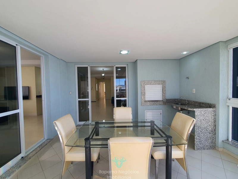 Apartamento mobiliado e equipado, frente ao mar, com 141m² e 2 vagas: 17ª foto da galeria de imagens do imóvel